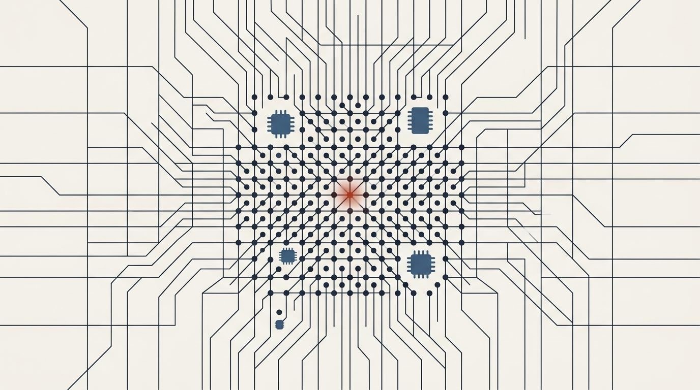 半導体セクターをイメージした概念イラスト